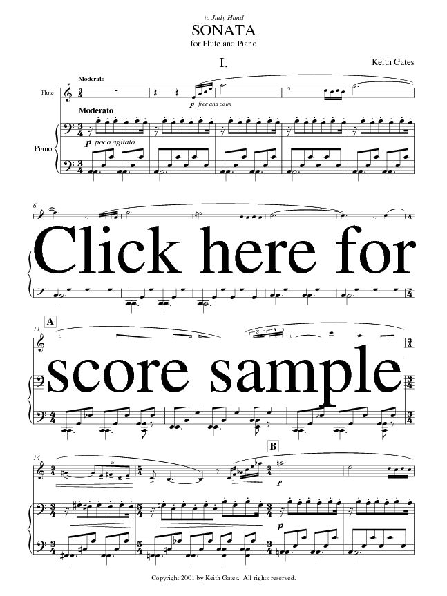 Score sample